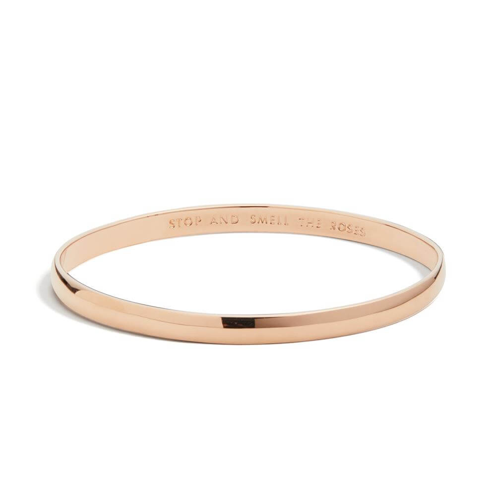 Kate Spade New York Stop and Smell the Roses Idiom Bangle